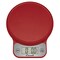 Escali Telero 13.2-Lb.-Capacity Digital Kitchen Scale Red T136R - alternate 3